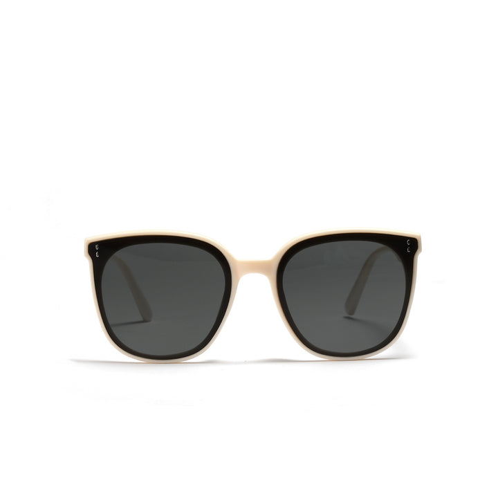 Women’s fashionable square sunglasses with high-quality transparent frame Bowlift