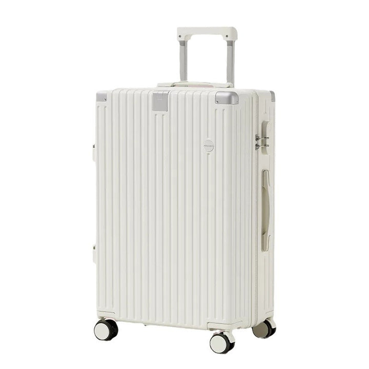 Women's Stylish Textured Spinner Luggage Bowlift