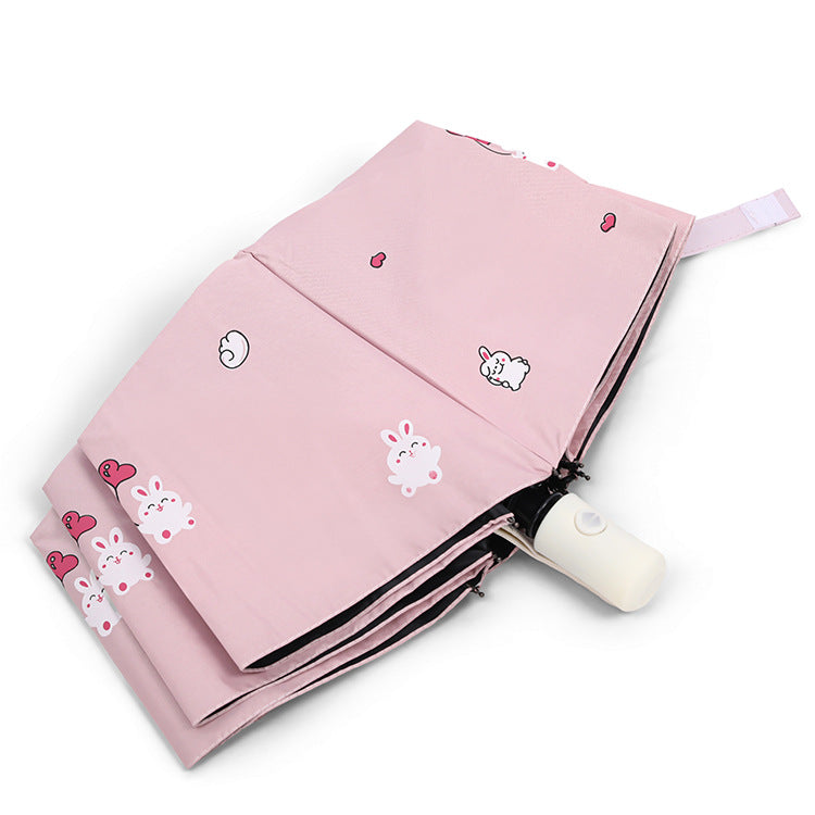 Ladies Foldable Umbrella Bowlift