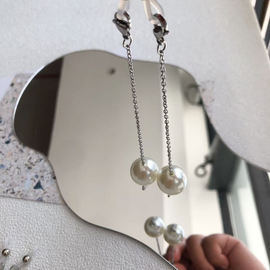 Elegant Pearl Drop Earrings Bowlift