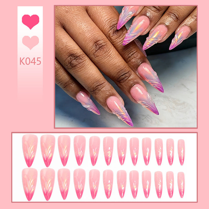 Artful Nail Tips in Modern Design Bowlift