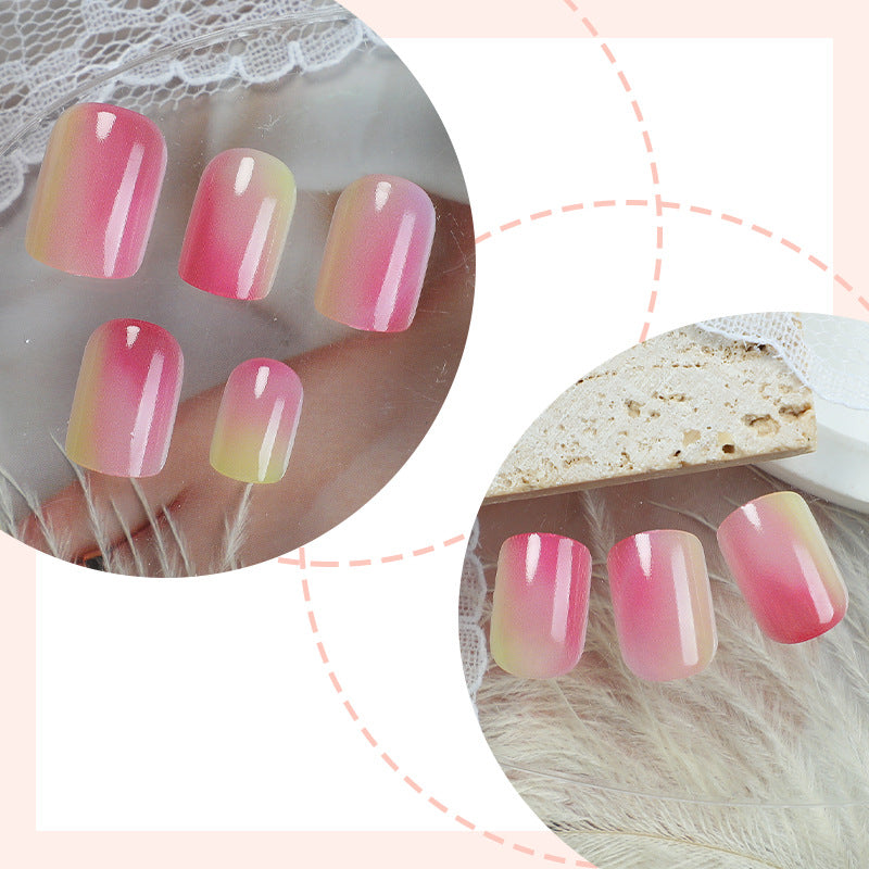 Premium Ombre Press-On Nail Set Bowlift