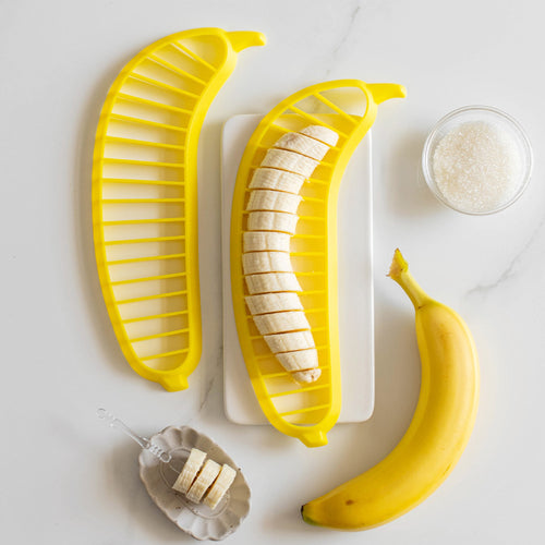 Practical Silicone Banana Slicer Bowlift