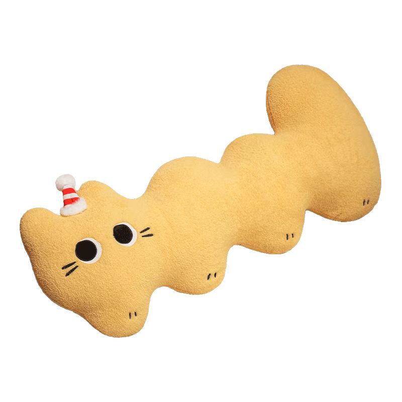 Plush cushion in cat shape Bowlift