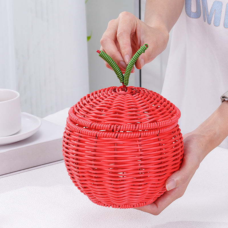 Decorative Woven Fruit Basket Bowlift