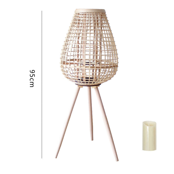 Decorative Rattan Lantern Bowlift