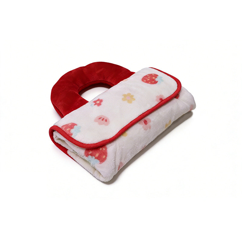 Women's Neck Support Pillow with Decorative Design Bowlift