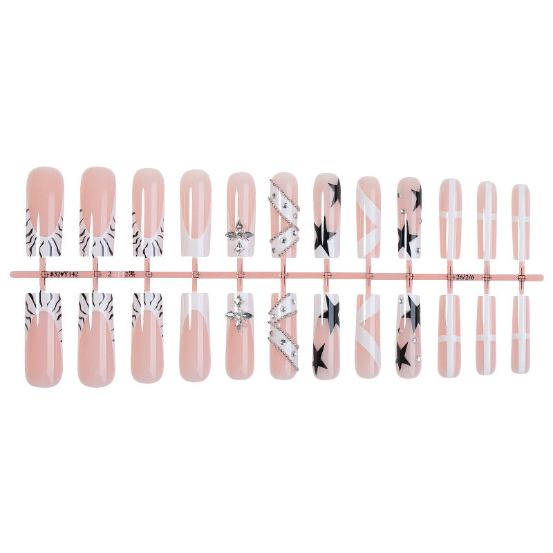 Elegant Press-On Nail Art Kit Bowlift