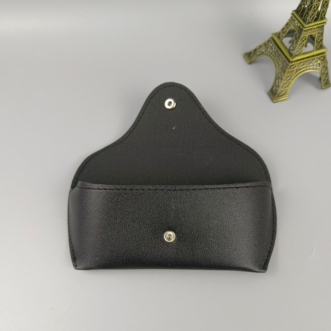 Leather Snap Sunglass Pouch Bowlift