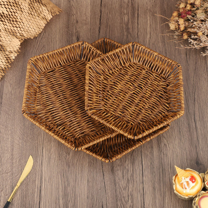 Home Decor Woven Basket Bowlift