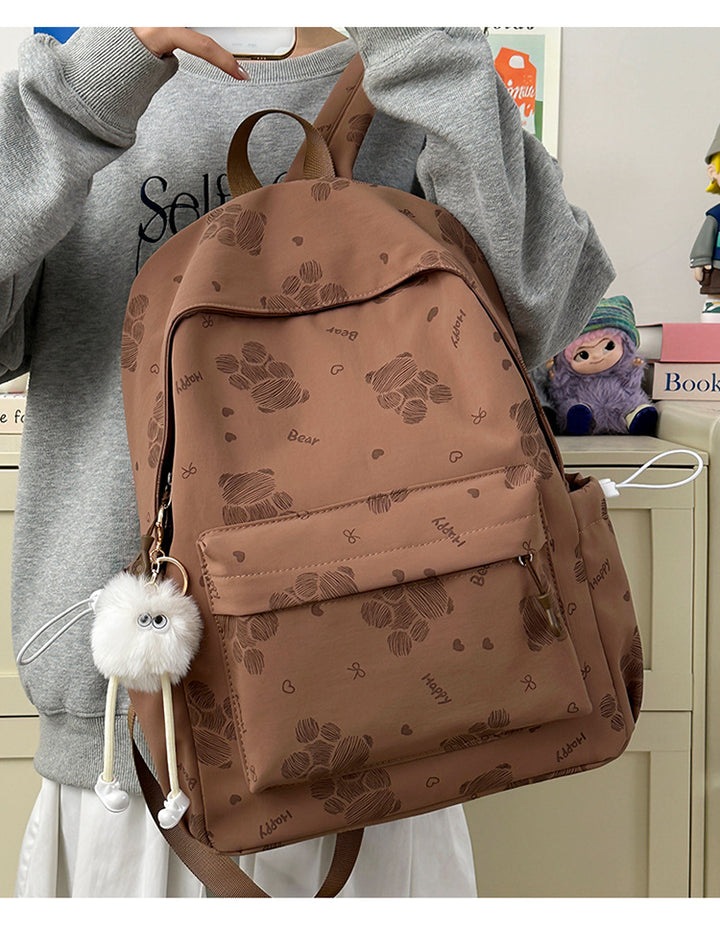 Cute Animal Paw-Print Backpack Bowlift