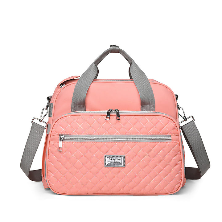 Quilted Travel Duffel Bag Bowlift