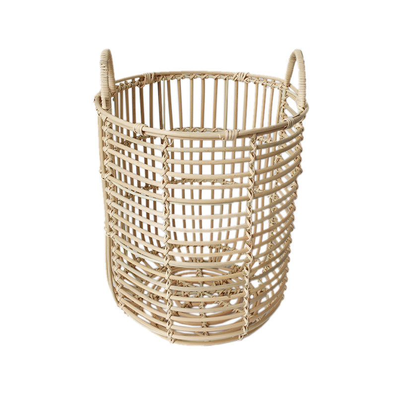 Decorative Wicker Storage Bin Bowlift