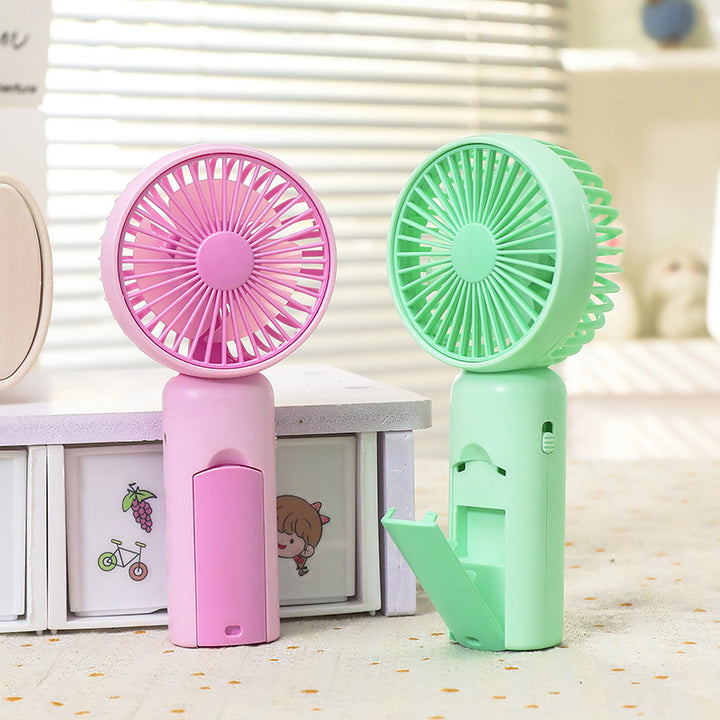 Ladies Portable USB Hand Fan with Cute Design Bowlift