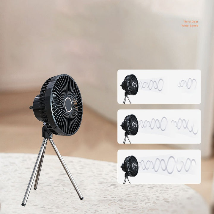 Stand fan with flexible tripod Bowlift