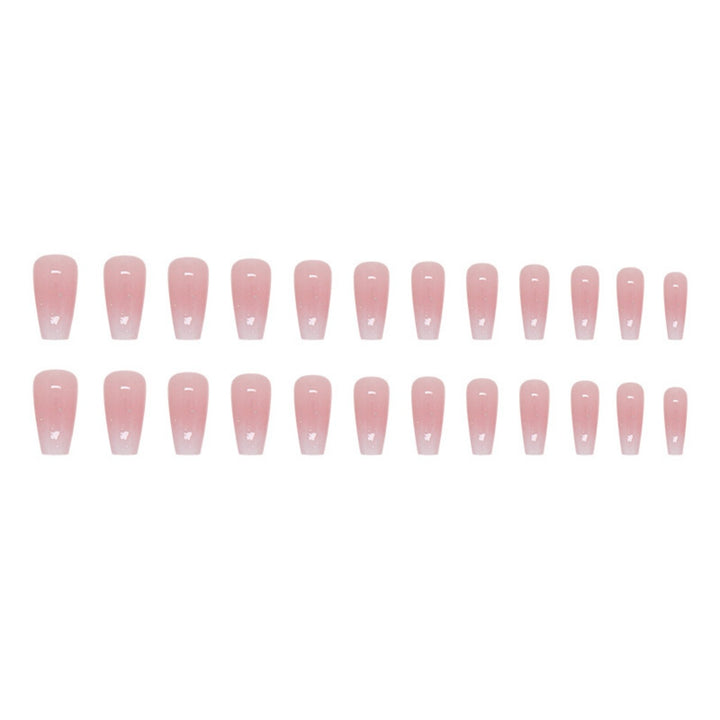 Elegant Ombre Square Nail Extensions Bowlift