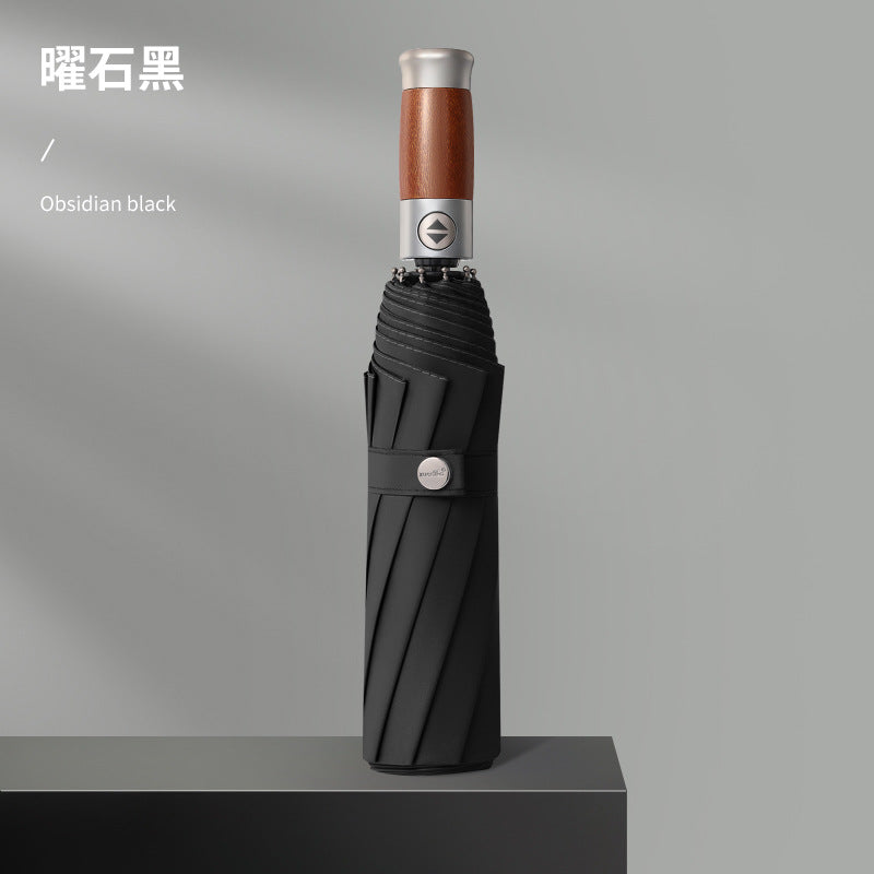 Women sturdy and windproof umbrella Bowlift