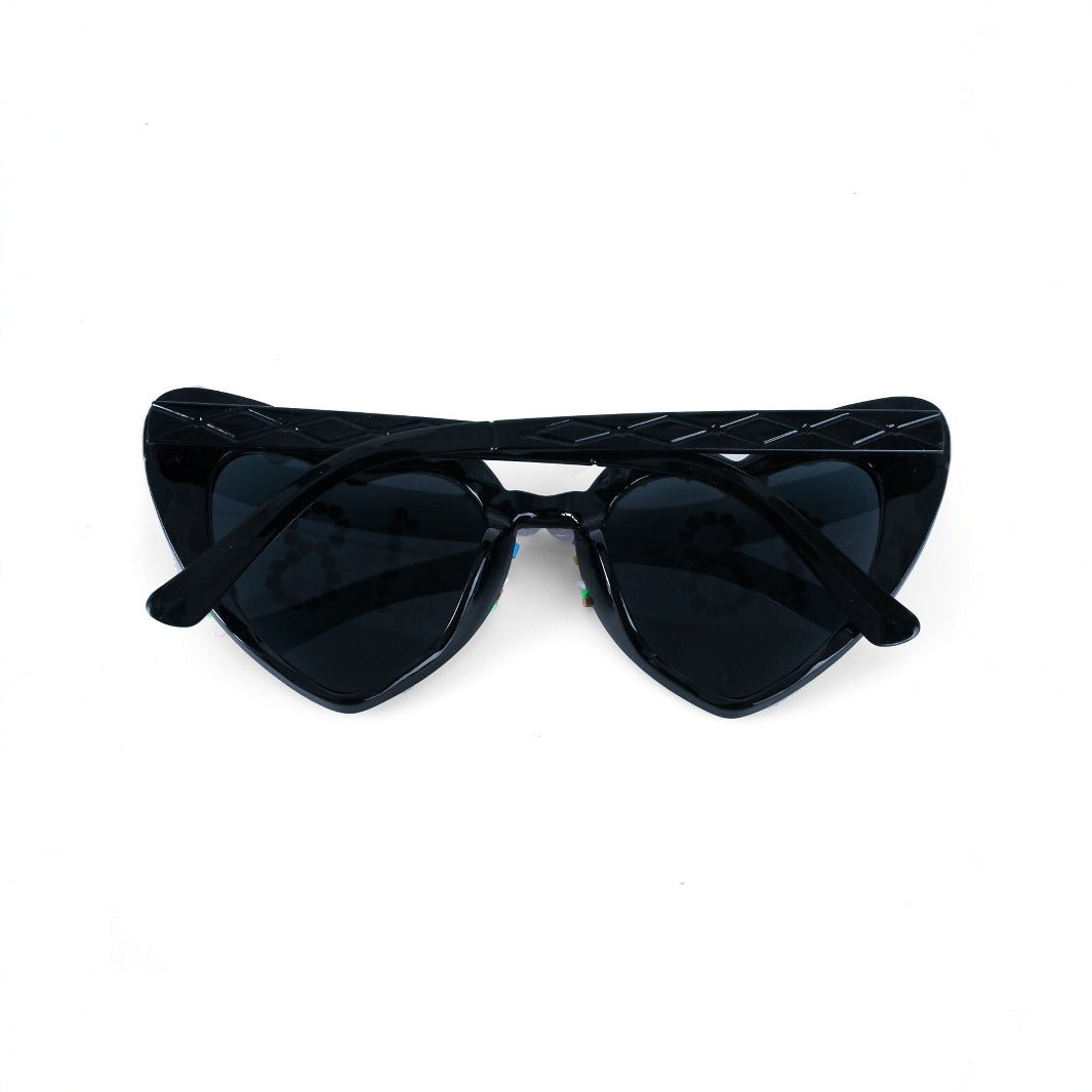 Decorative Celebration Heart-Shaped Sunglasses Bowlift