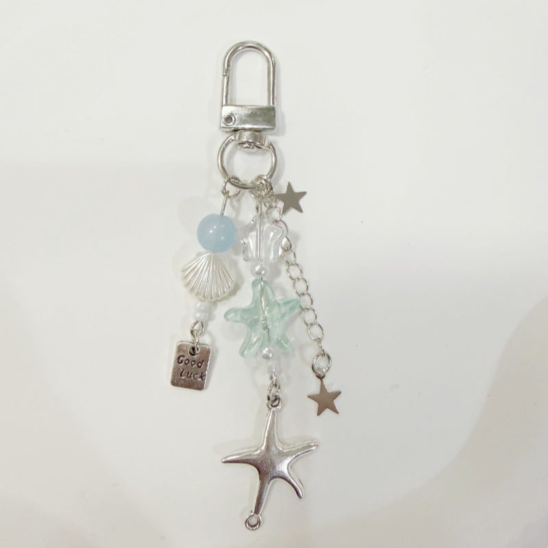 Keychain with Maritime Lucky Design Bowlift