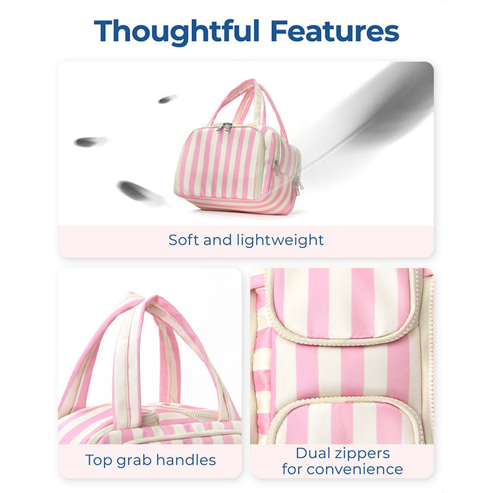 Fashionable and versatile tote bag with internal compartments Bowlift