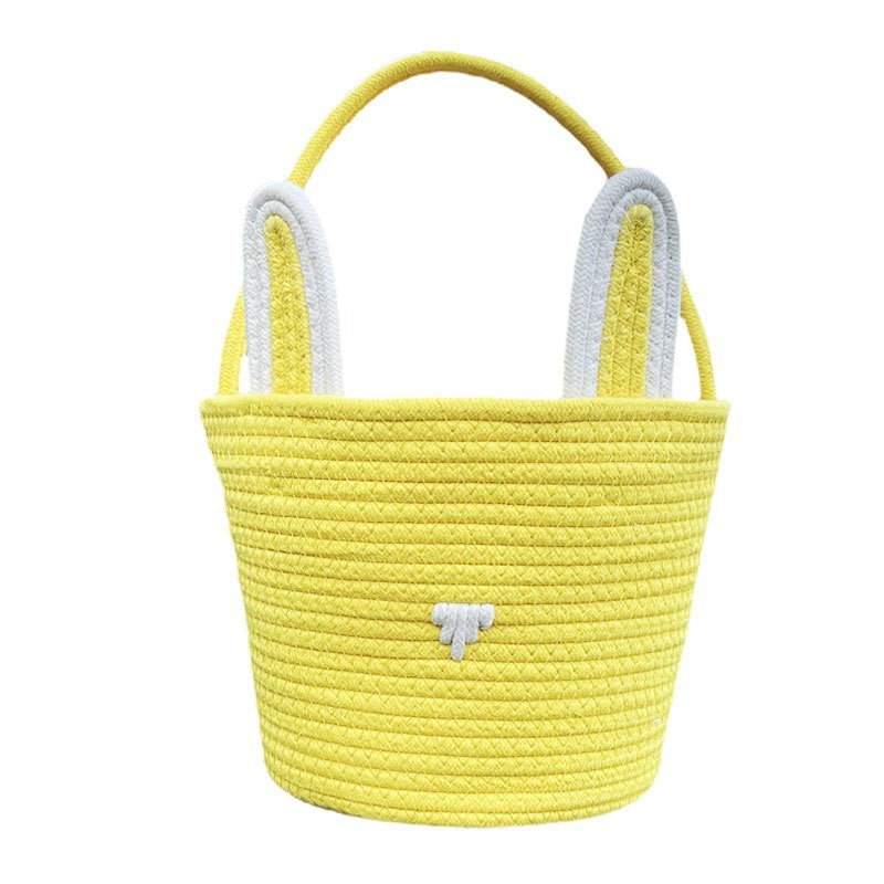 Women cute storage basket with bunny ears Bowlift