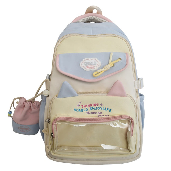 Cute Cartoon-Themed School Backpack Bowlift