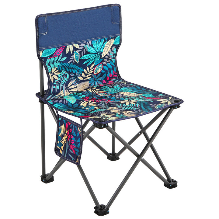 Folding Chair With Backrest And Carry Bag Bowlift