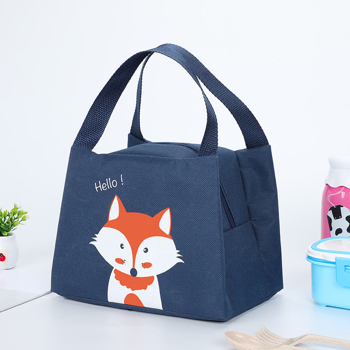 Cute Bear Print Insulated Lunch Bag Bowlift
