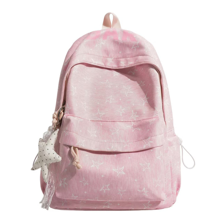 Star-Patterned Adventure Backpack Bowlift