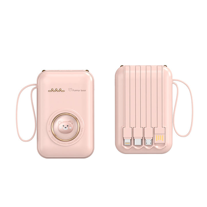 Powerbank with Cute Bear Design By Bowlift