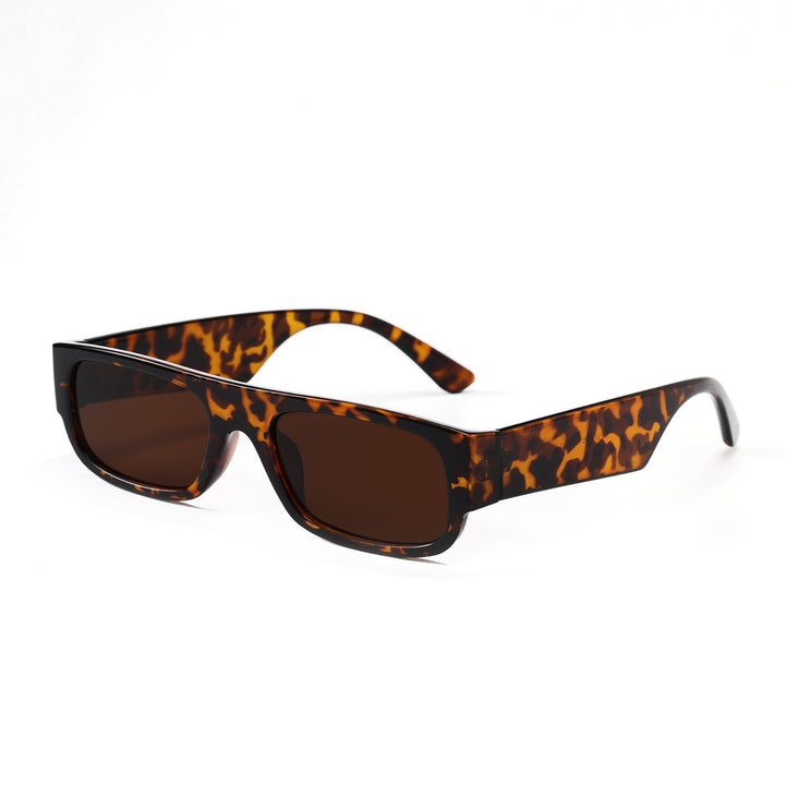 Women's stylish vintage sunglasses with transparent frame and lightly tinted lenses Bowlift