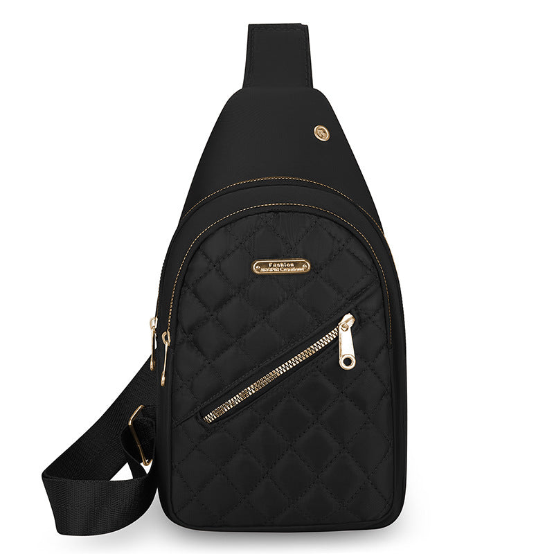 Quilted Sling Backpack Bowlift