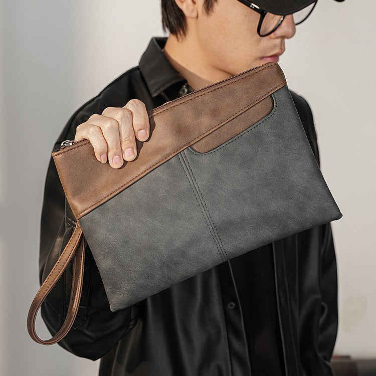 Elegant Leather Clutch Bowlift
