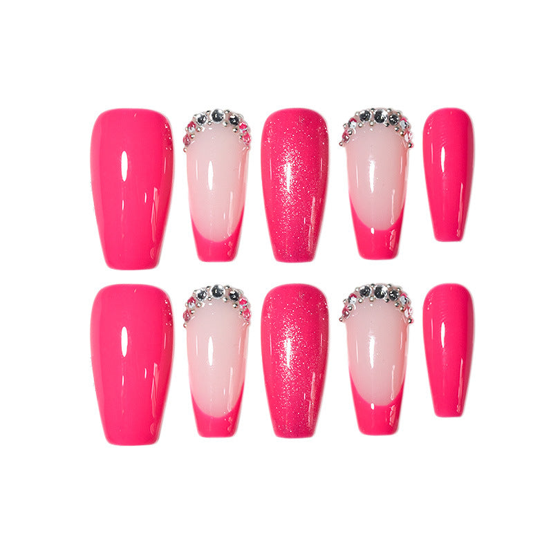 Glamorous Press-On Nail Set Bowlift