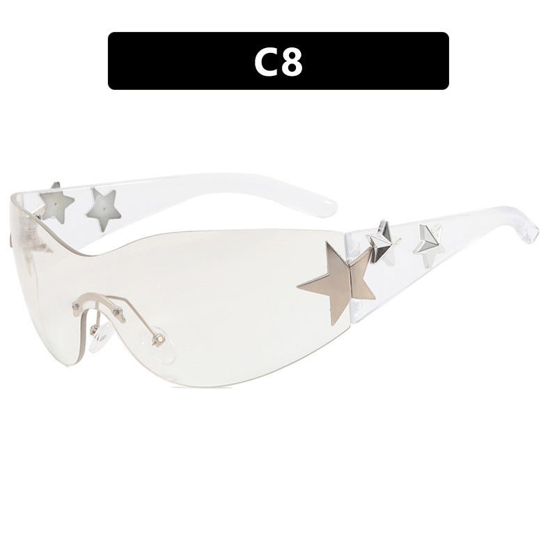 Women's trendy sunglasses with unique star design Bowlift