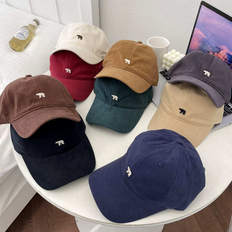 Women's Casual Cotton Embroidered Baseball Cap Bowlift