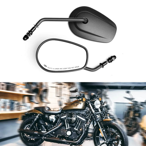 Adjustable Motorcycle Rearview Mirror with High-Quality Chrome Finish Bowlift