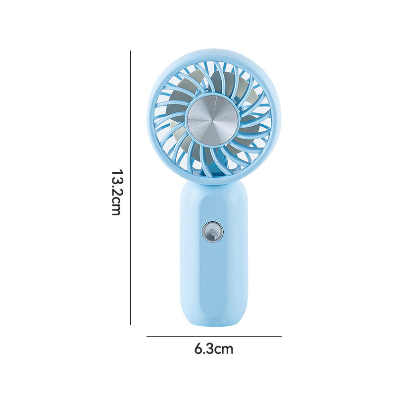 Women Portable Mini Hand Fan with Ergonomic Design and USB Charging Function Bowlift