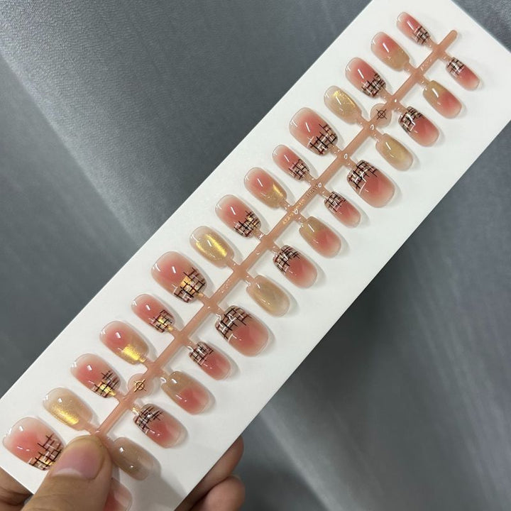 Artistic Ombre Press-On Nail Tips Set Bowlift