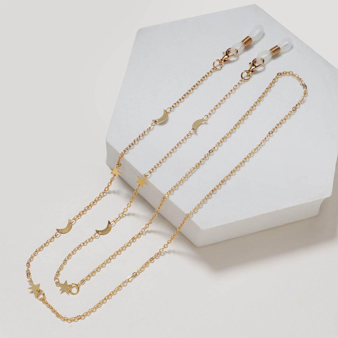 Chic Geometric Eyewear Chain Bowlift
