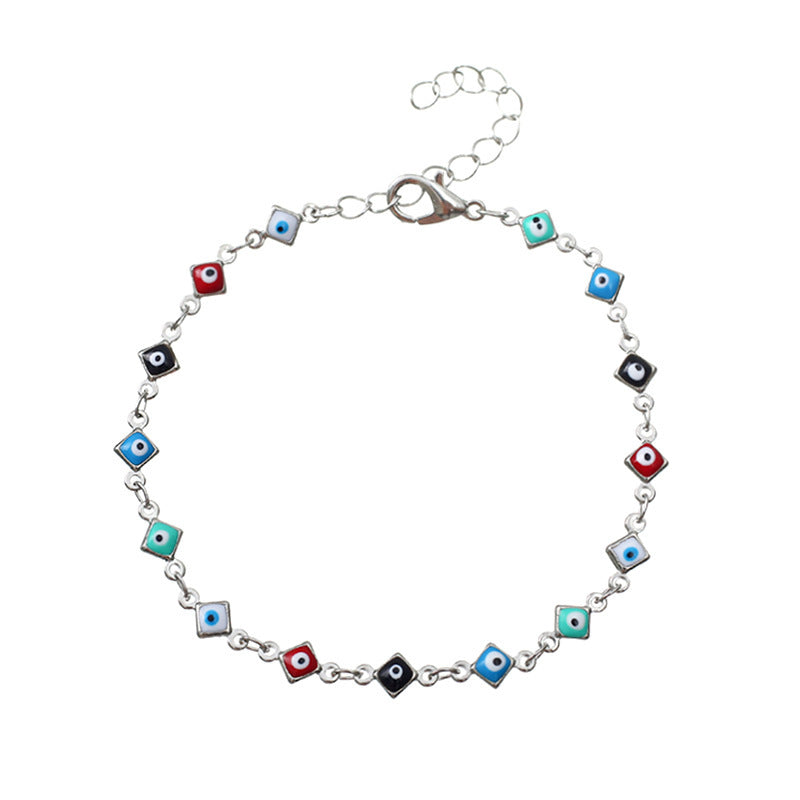 Multi-Colored Evil Eye Bracelet Bowlift