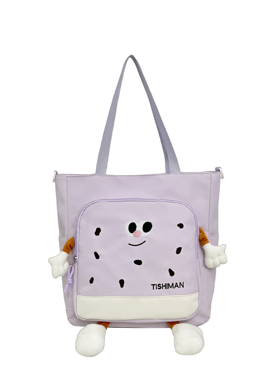 Playful Plush Character Backpack Bowlift