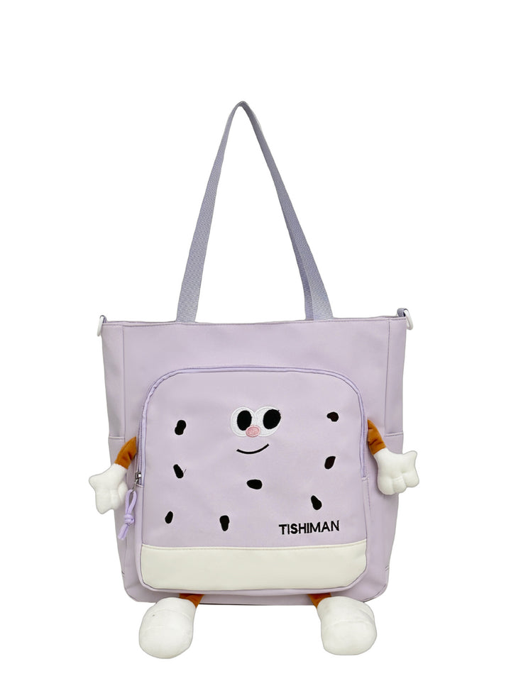 Playful Plush Character Backpack Bowlift