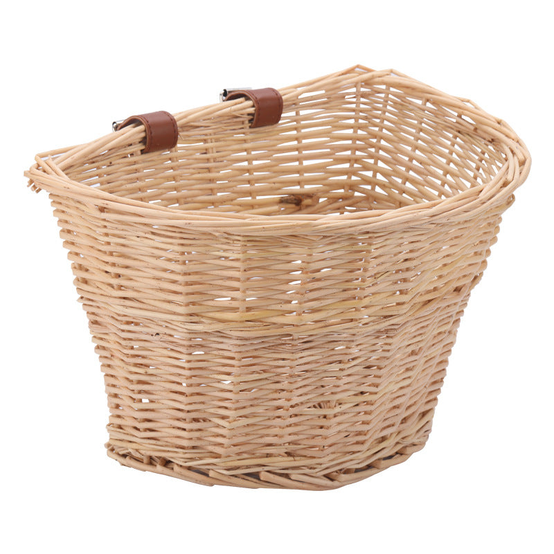 Woven Bicycle Carrier Basket Bowlift