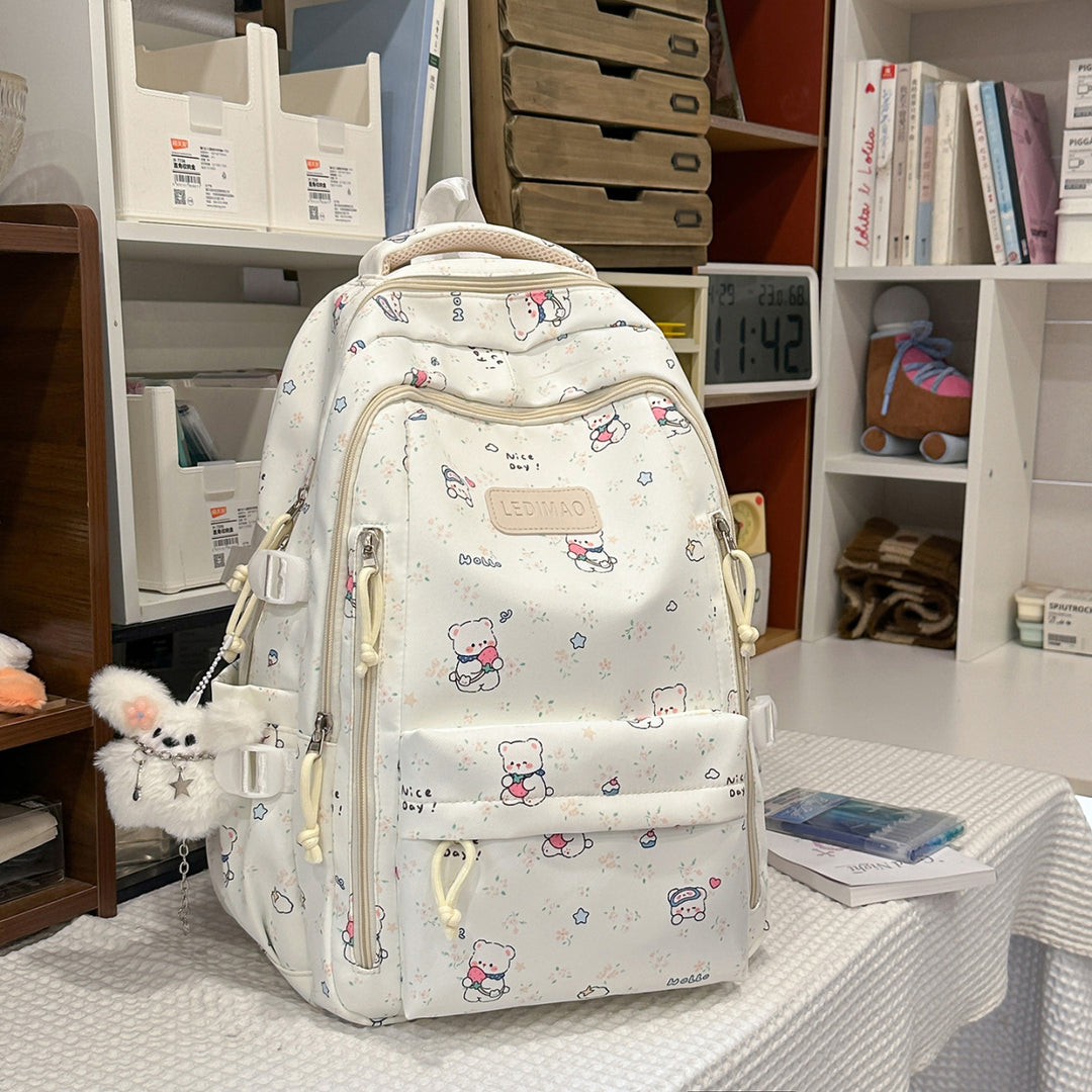 Playful Illustrated Backpack