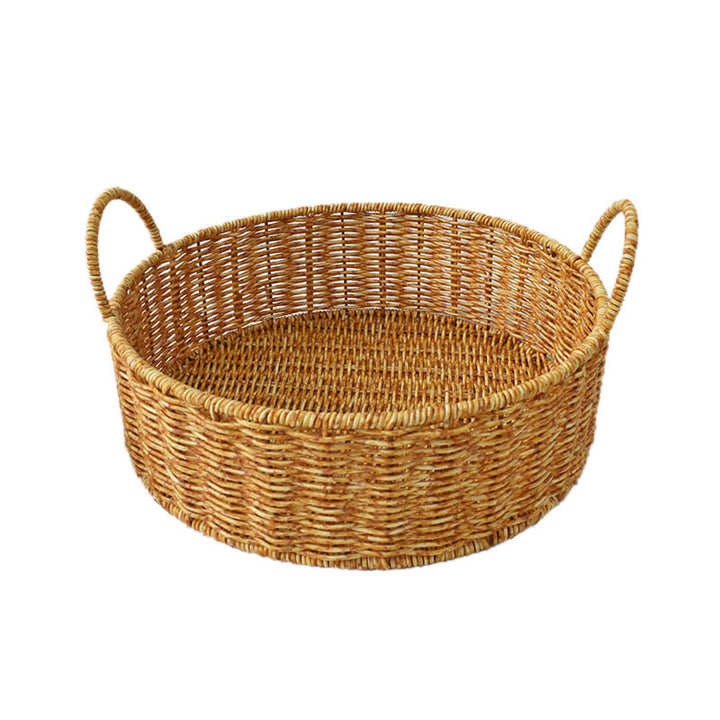 Handwoven Natural Rattan Storage Baskets Set Bowlift
