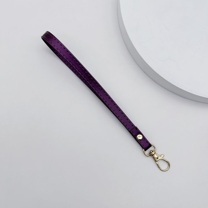 Durable Synthetic Leather Lanyard Bowlift