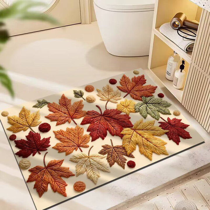 Decorative Fruit-Themed Area Rug Bowlift