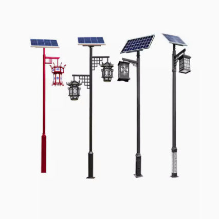 Ornamental Cast Aluminum Outdoor Vintage-Style Street Lamp Post With Frosted Glass Panels And Weatherproof Finish Bowlift