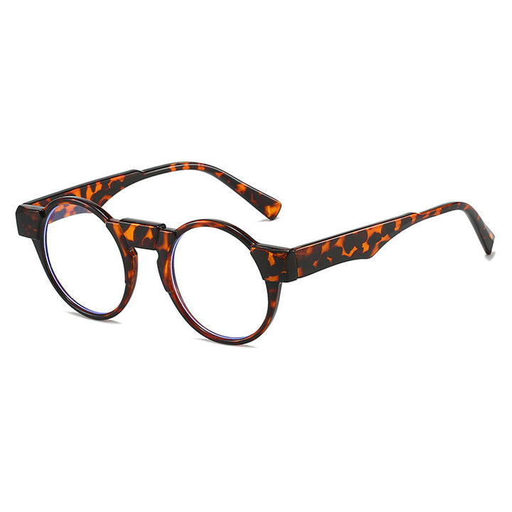 Women's fashionable reading glasses with innovative round frame design Bowlift